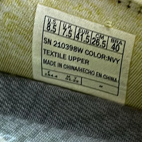 Skechers Streetwear Del Retto Blue Comfort Shoes 210398W Men’s Size 8.5 Wide - Picture 9 of 10